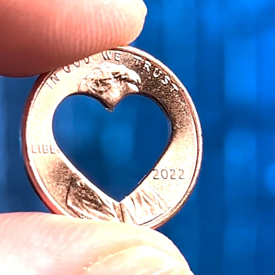 2022 Heart Pennies from Heaven Heart Penny