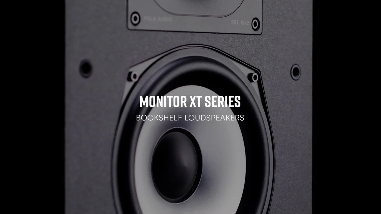 Bookshelf | (Pair) Audio XT15 Polk Monitor Speakers