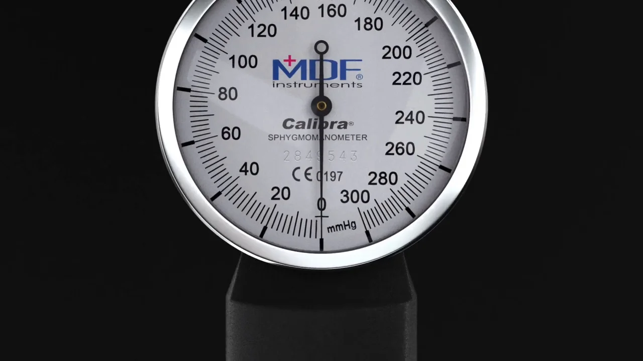 MDF Calibra Aneroid Premium Professional Sphygmomanometer - Blood Pressure Monitor with Adult