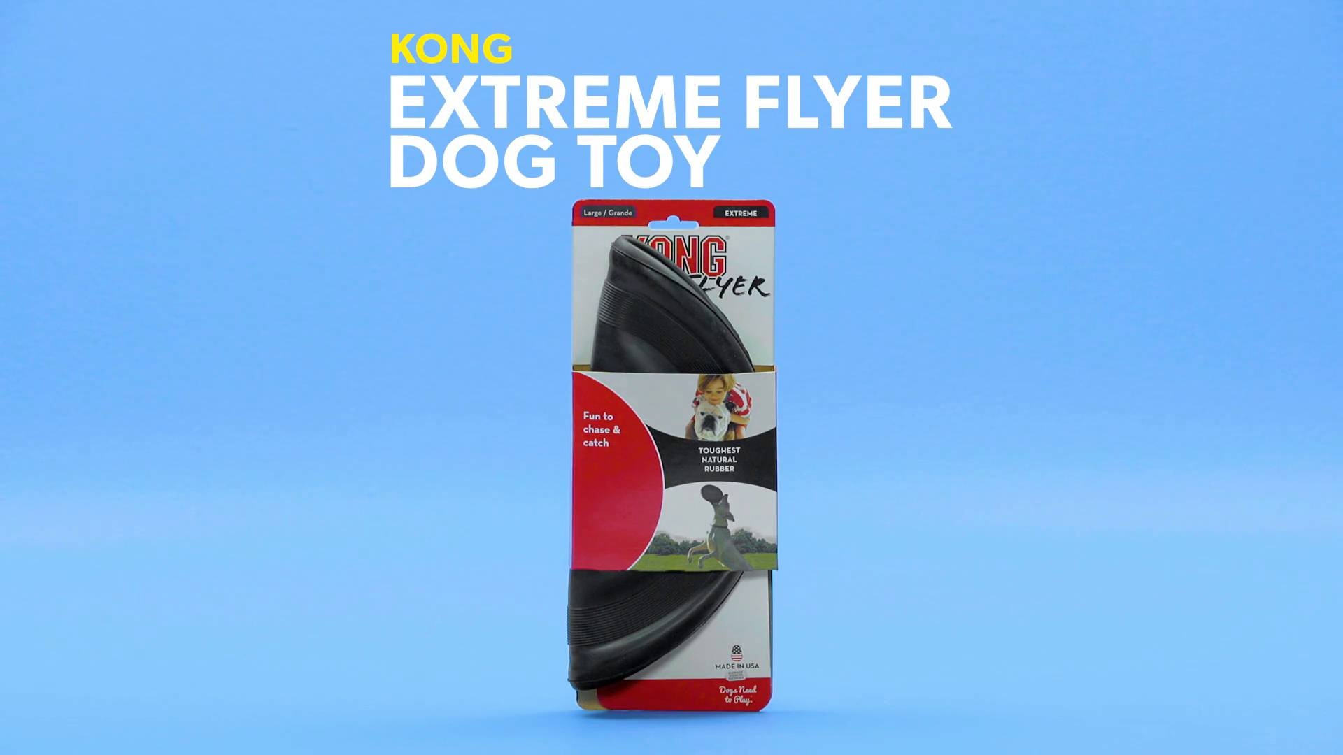 Kong extreme store flyer dog toy