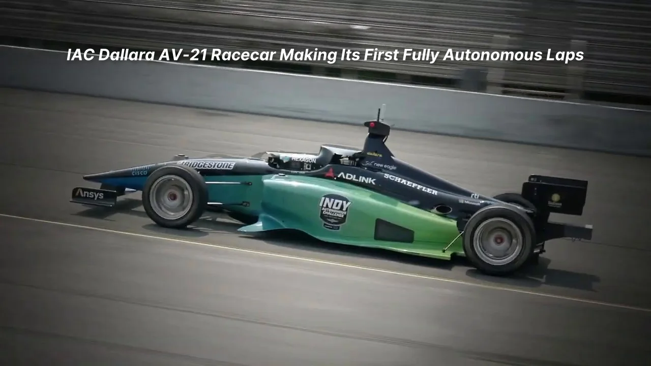 Racecar - AV-21 Dallara - Indy Autonomous Challenge - Official Website