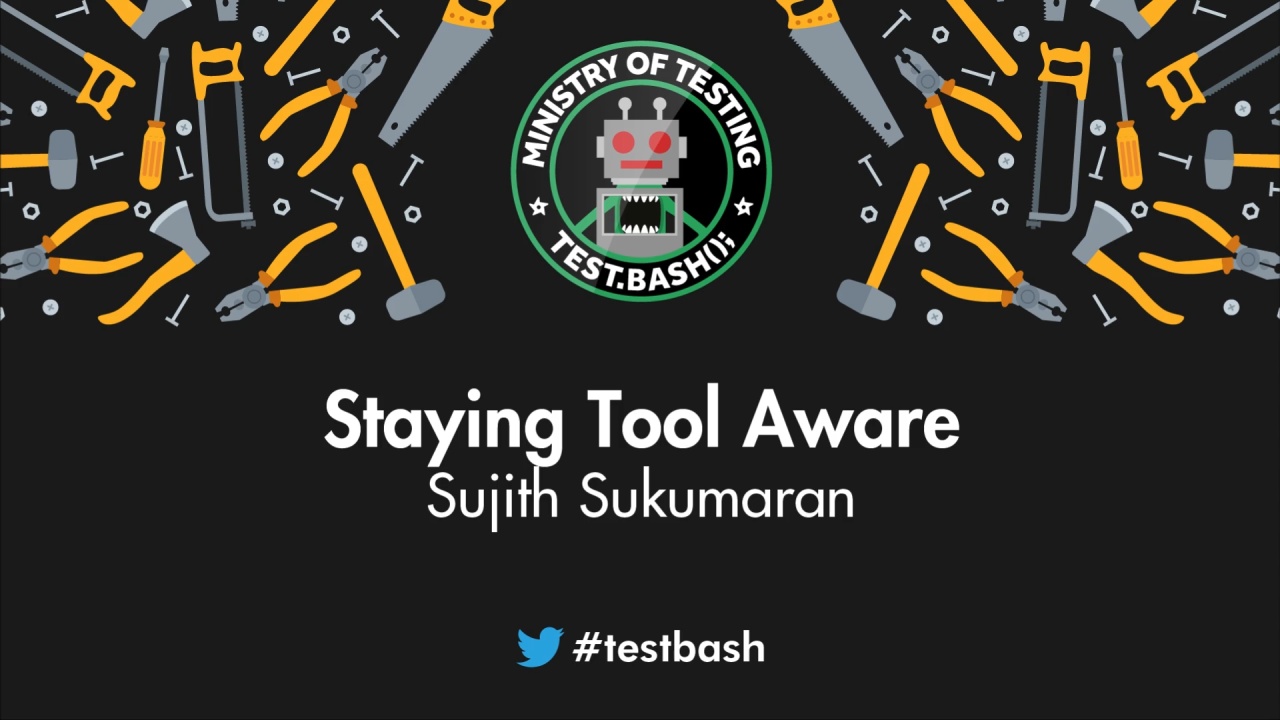 Staying Tool Aware with Sujith Sukumaran image