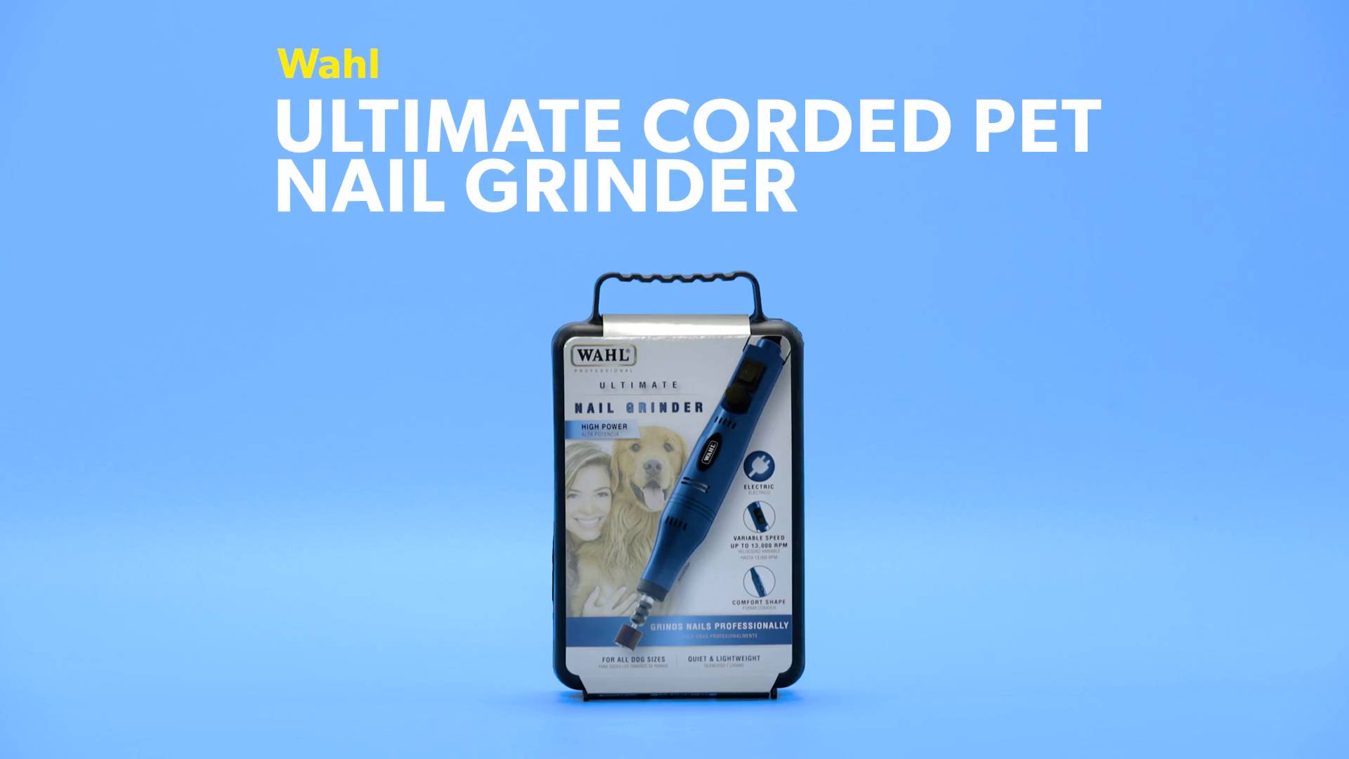 WAHL ULTIMATE NAIL GRINDER  YouTube