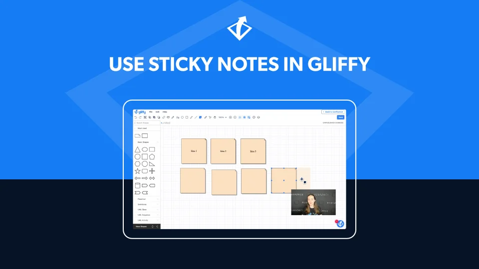 Try Sticky Notes in Gliffy