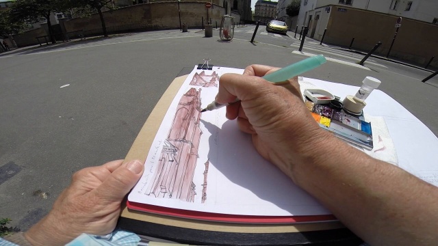 Watercolor Travel Art Kit: Fits in Your Pocket., Chris Carter
