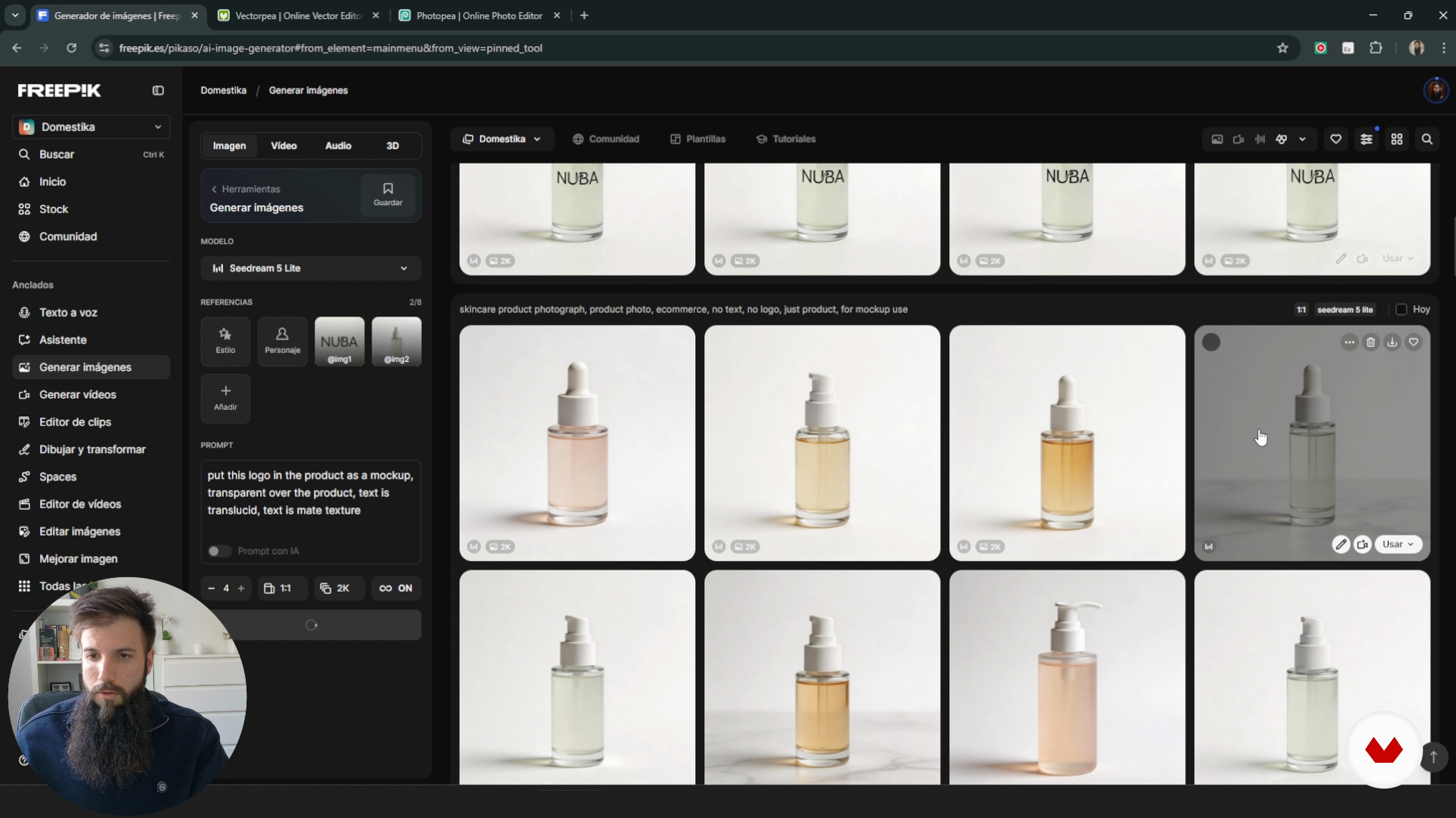 Designing Mockups With Freepik