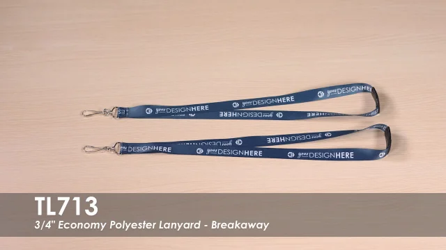 Breakaway Lanyards - Economy ID Badge Lanyards