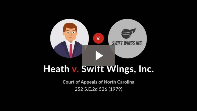 Heath v. Swift Wings, Inc.