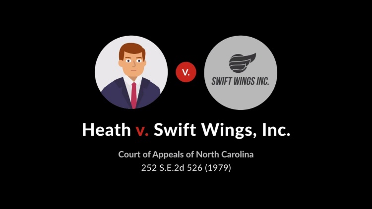 Heath v. Swift Wings, Inc.