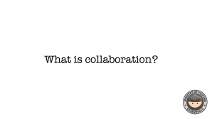 What is Collaboration? image