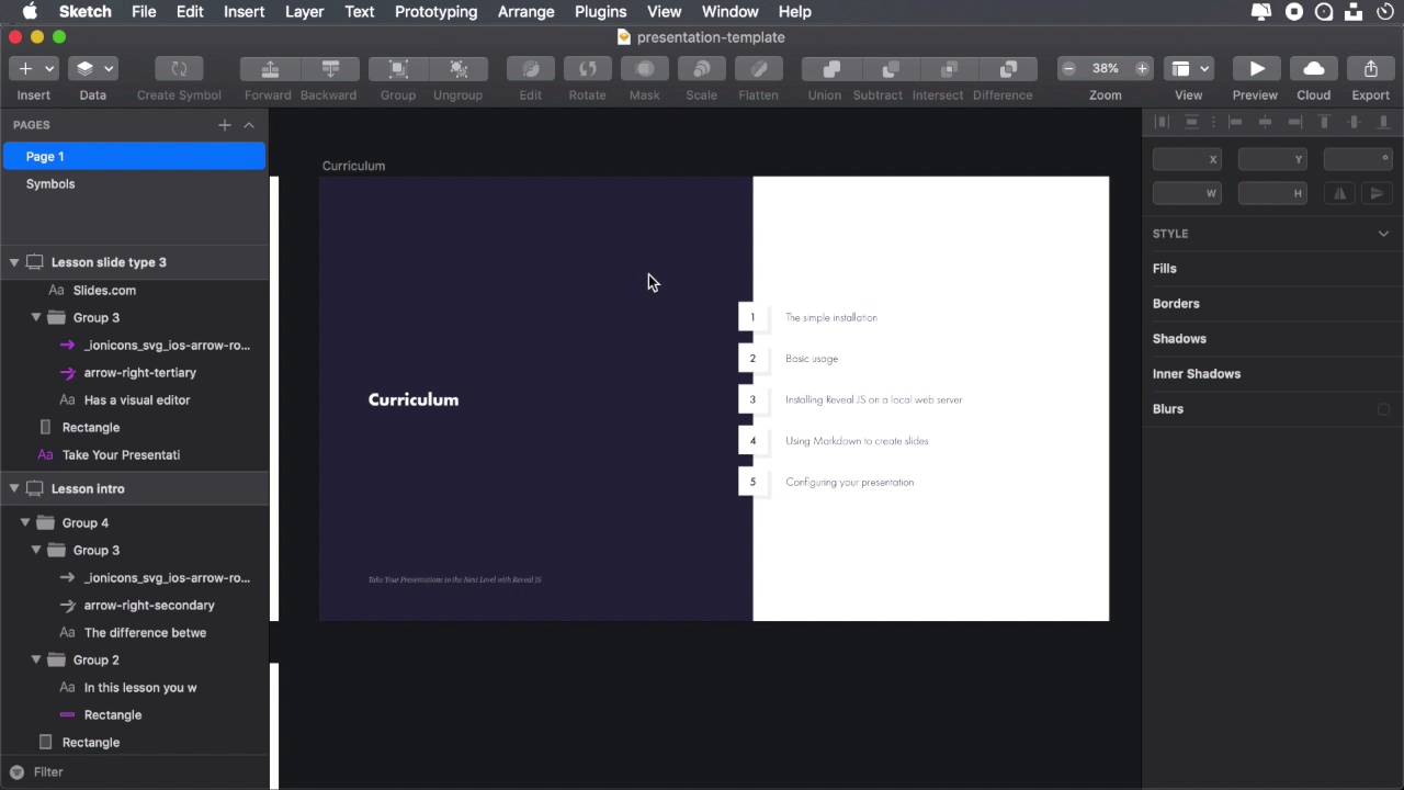 Creating Custom Presentation Themes for Reveal.js - Style the Layouts ...