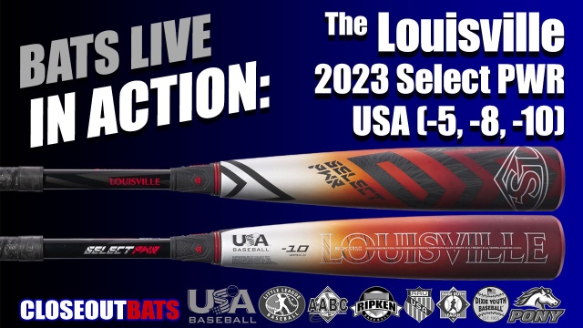 Louisville Slugger Select Pwr (-5) USA Baseball Bat
