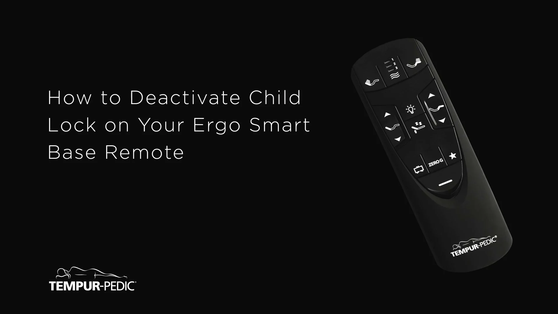 Remote Control For Tempur-Pedic Ergo Adjustable Bed Base JLDK