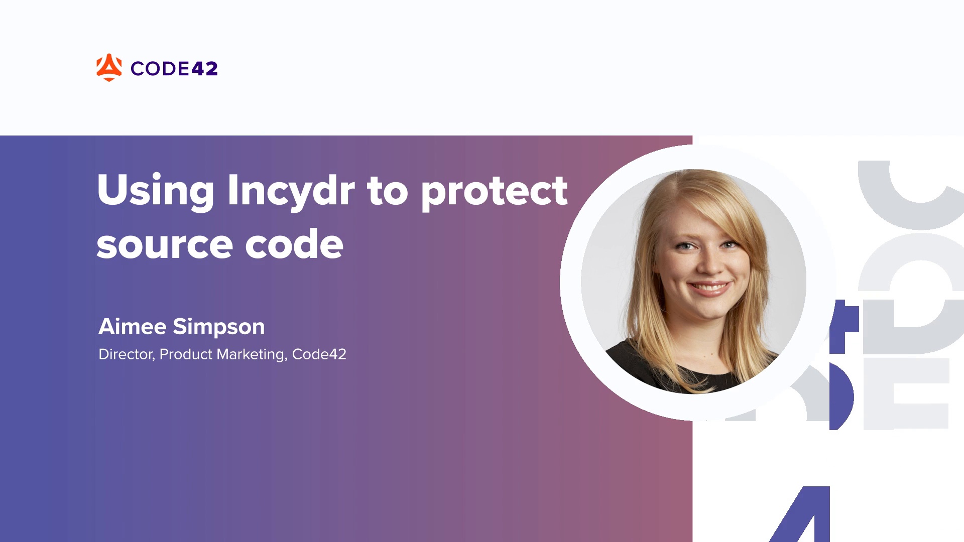 Using incydr to protect source code