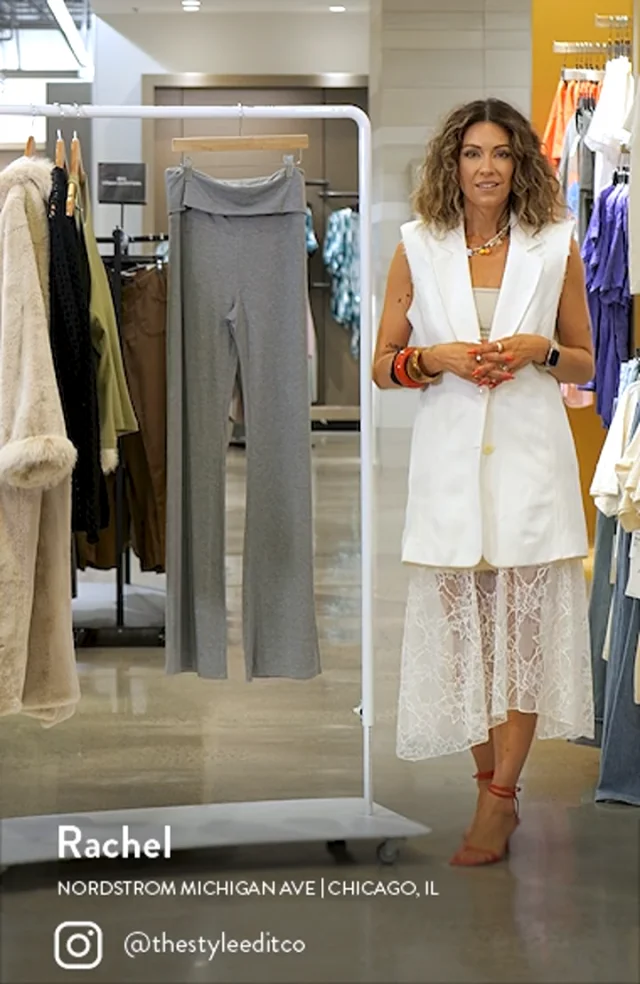 SKIMS Soft Lounge Foldover Pants | Nordstrom