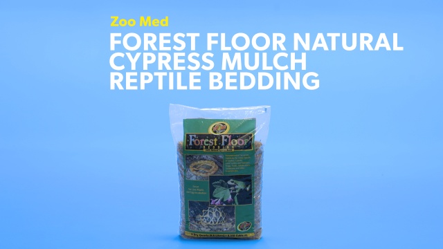 Zoo Med Forest Floor Natural Cypress Mulch Reptile Bedding 8 Qt