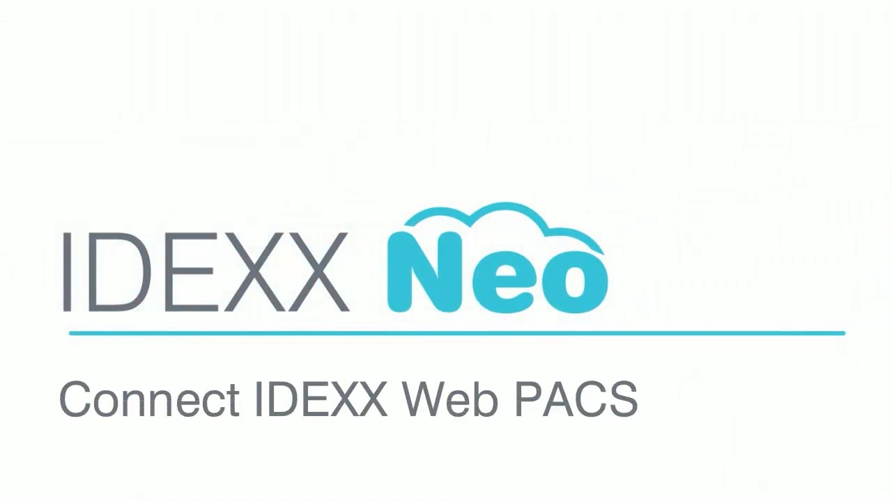 Connect IDEXX Web PACS – IDEXX Neo