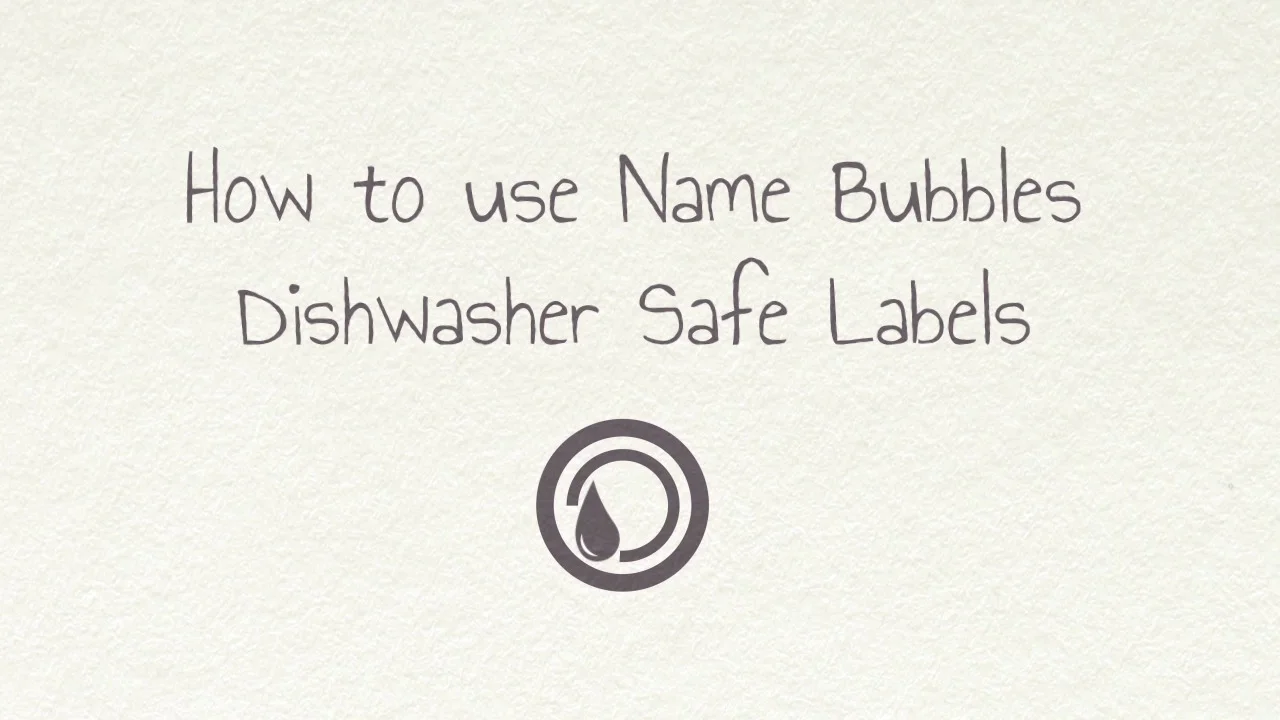 Name Bubbles: Personalized Kid's Labels for Back-To-School » The Denver  Housewife