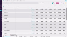 Take a tour of Budgets and Forecasts