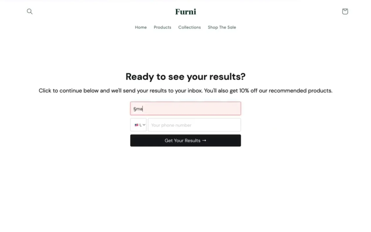 Product recommendation quiz and video quizzes for Shopify