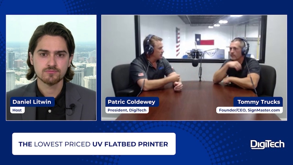 Print Precision Podcast - UV Printer Cost vs. Production