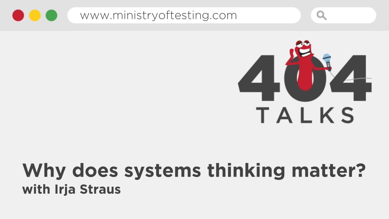 Why does Systems Thinking matter? image