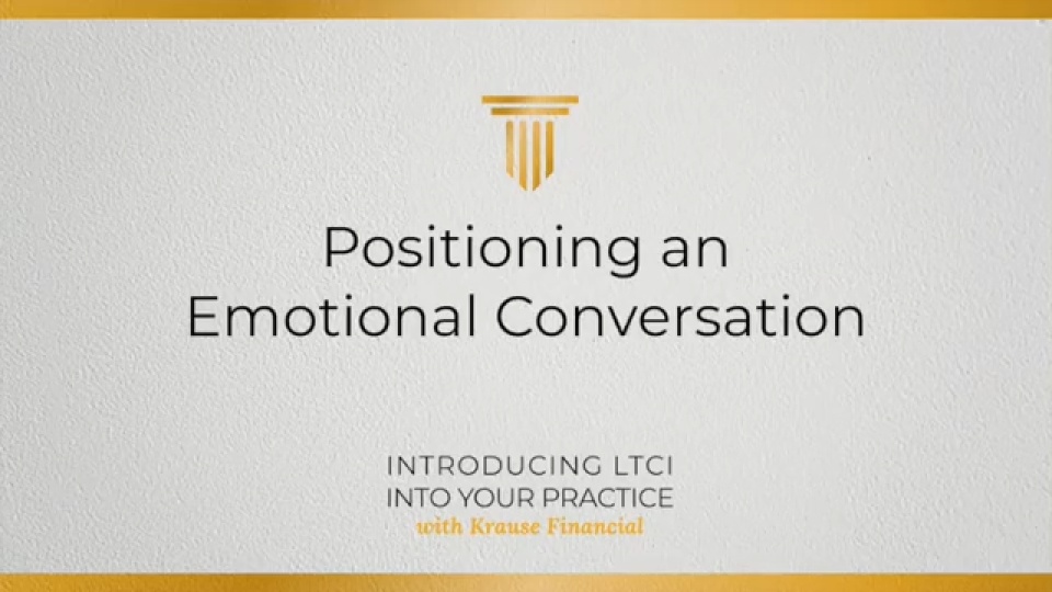Positioning an Emotional Conversation