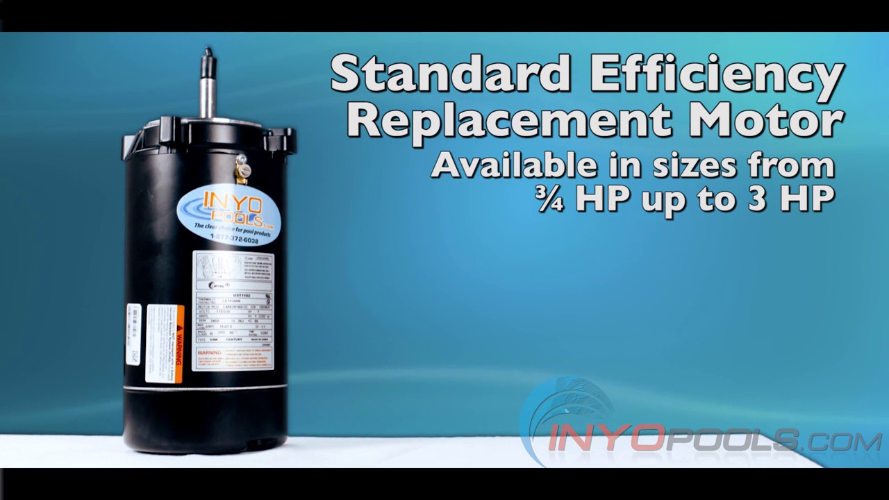 Century (A.O. Smith) 2.5 HP Up Rate Motor, Round Flange 56J Century (A.O. Smith) 2.5 HP Up Rate Motor, Round Flange 56J