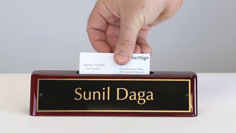 Rosewood Nameplates