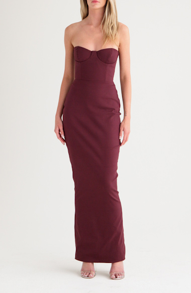 Herlipto Loulou Corset Long Dress - メルカリ