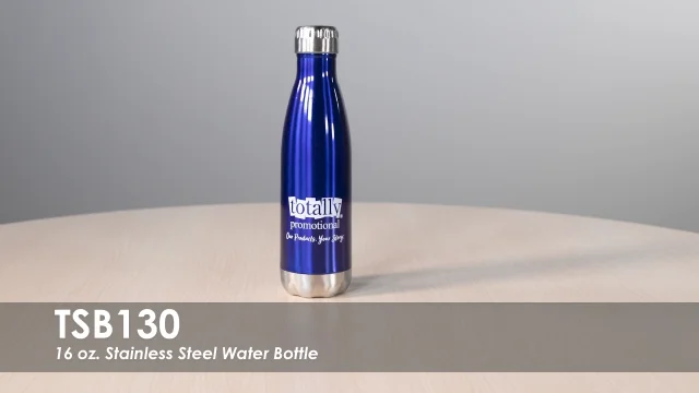 16 Oz Glass Water Bottle With Stainless Steel Cap Wholesale