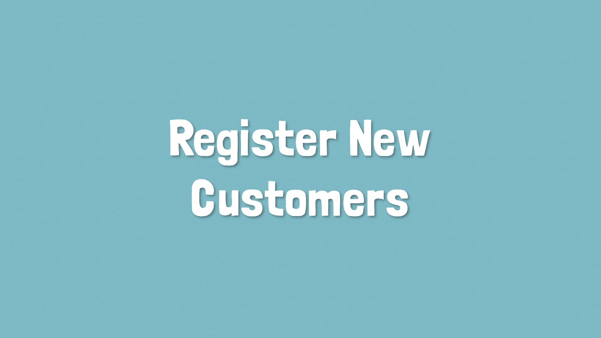 Dynamics 365 Business Central - Register New Customers