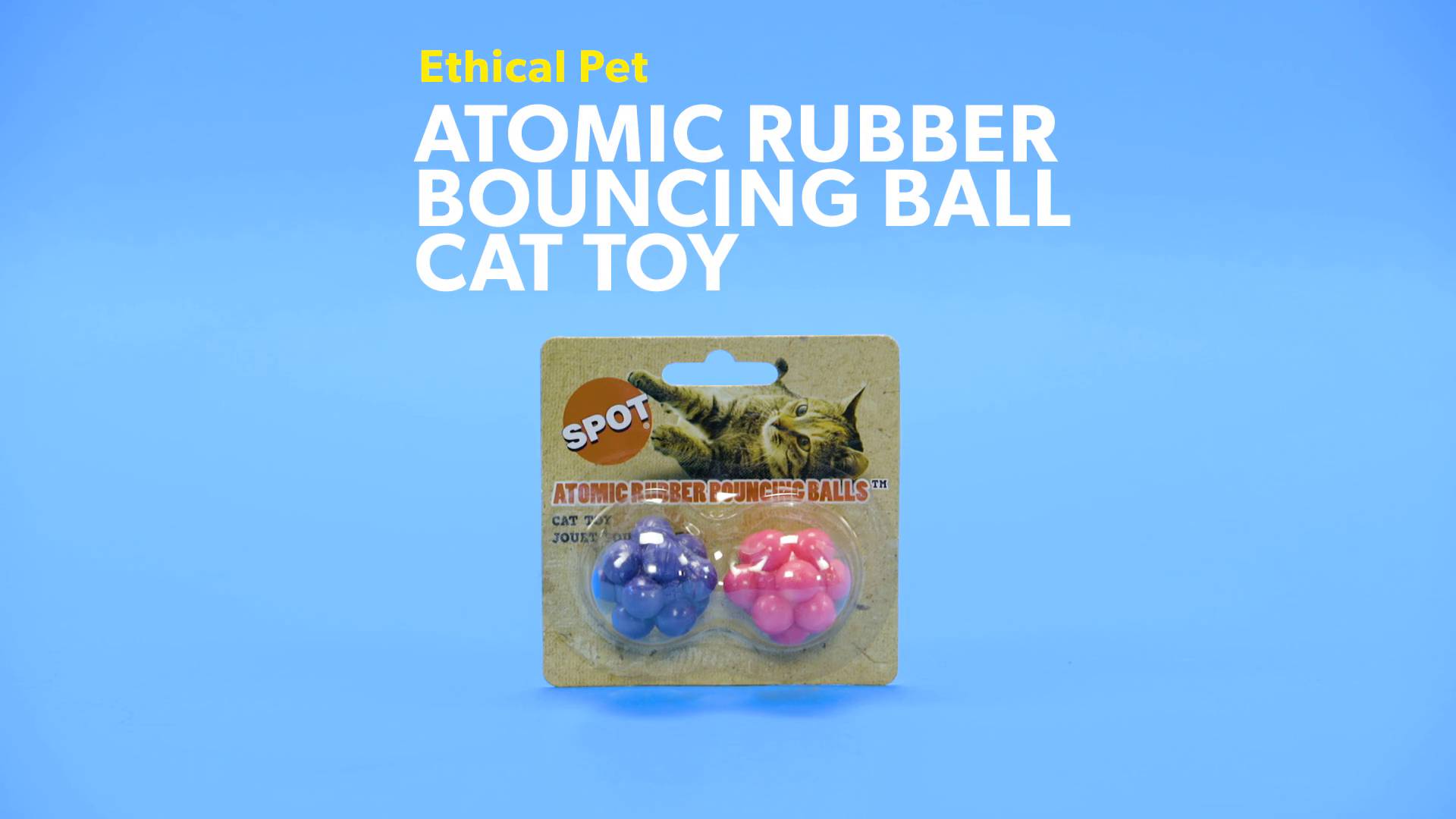 atomic bouncing ball cat toy