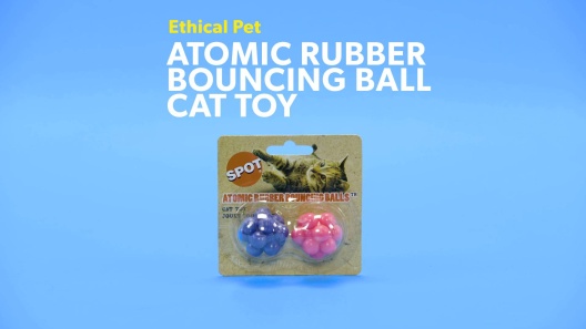 Atomic Treat Ball by Our Pets (also a small dog toy!) - Food Puzzles for  Cats