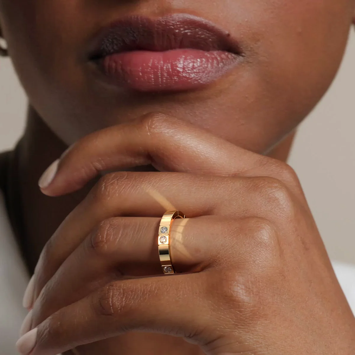 Love Decoded Diamond Ring (1/4 ct. tw.) in 14K Yellow Gold