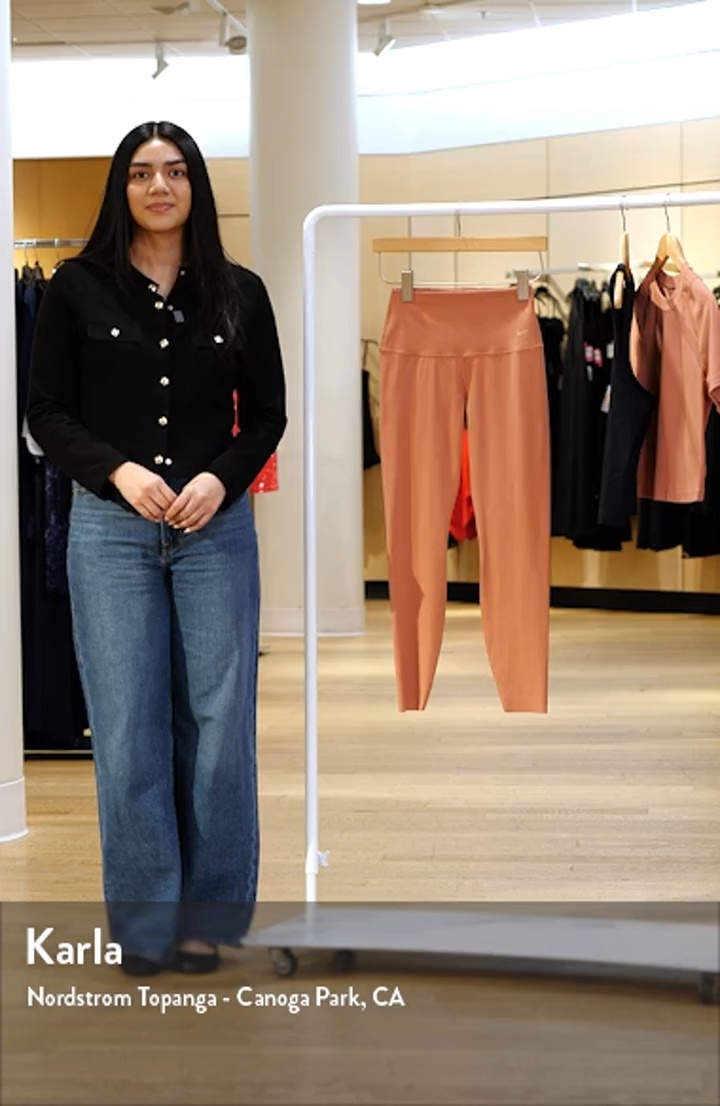 Zenvy Gentle Support High Waist Rib Leggings (Women) | Nordstrom