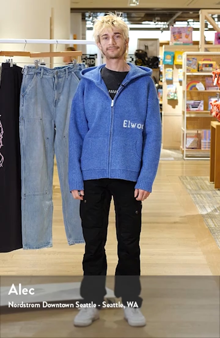 Hooded Zip Cardigan