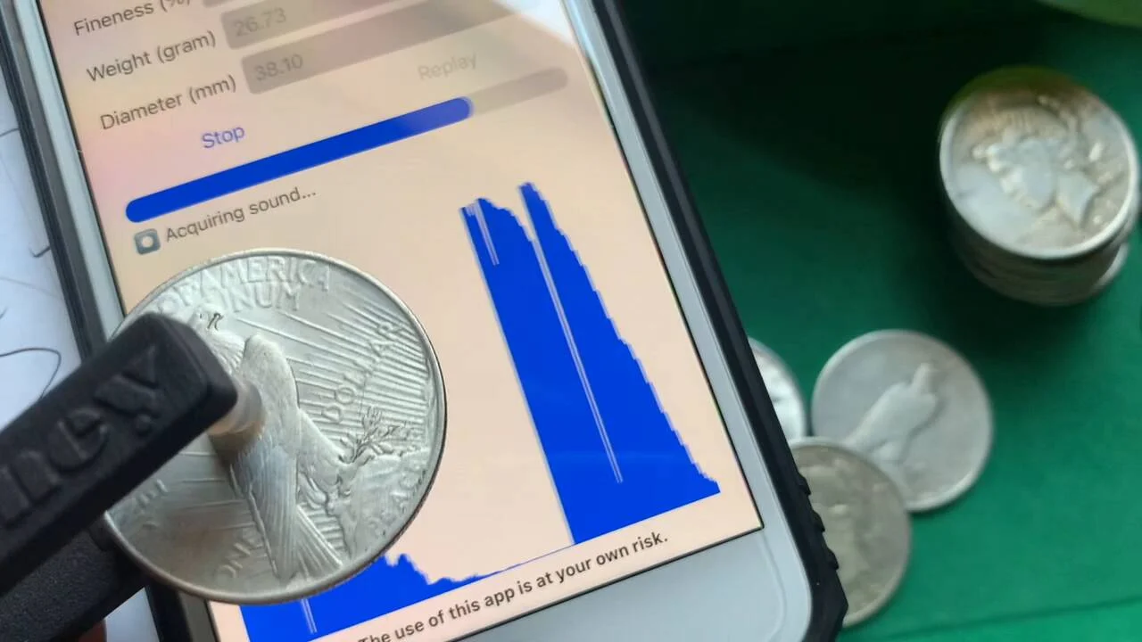 Coin Ping Test - 24k American Gold Buffalo vs 22k Gold Eagle 