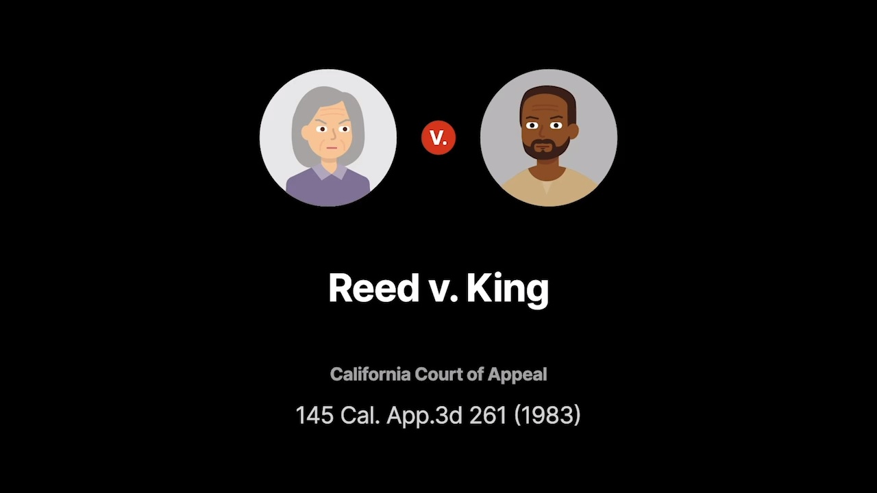 reed v king