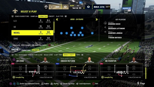 Seattle Seahawks Madden 24 Playbook