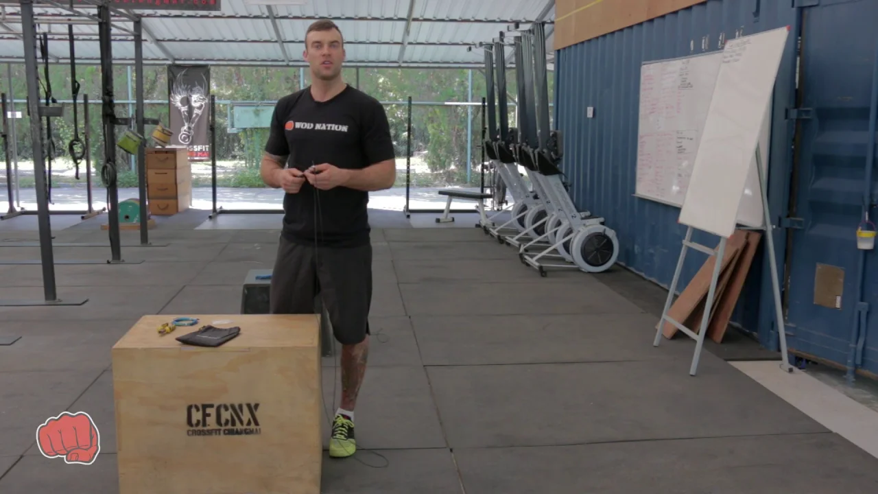 How To Size Your Jump Rope - WOD Nation coach Barry @ CrossFit