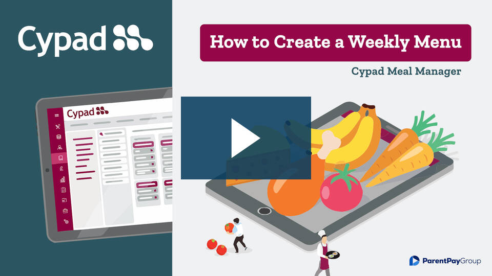 Creating Menus and Assigning Menu Items – ParentPay Group