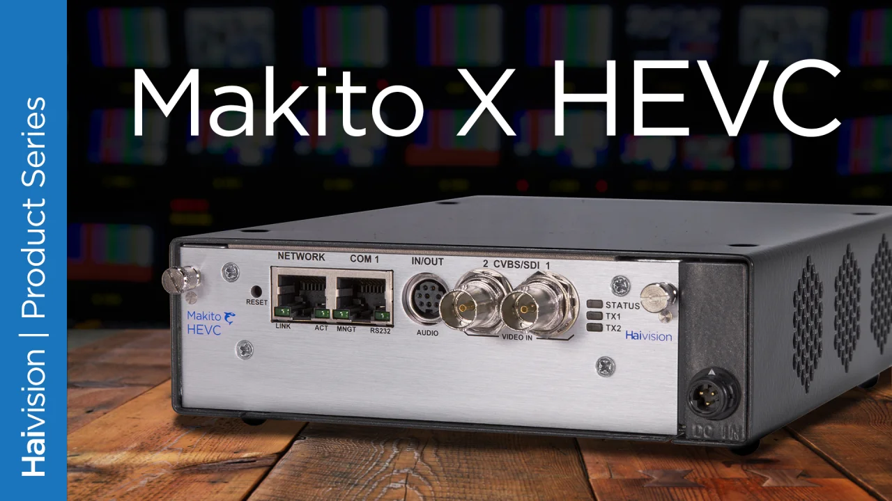 Makito X HEVC Encoder