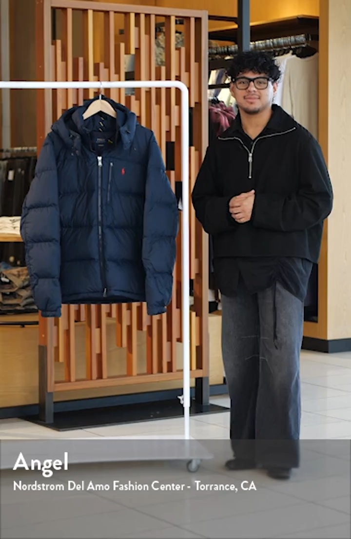 Polo Ralph Lauren Gorham Down Jacket with Removable Hood | Nordstrom