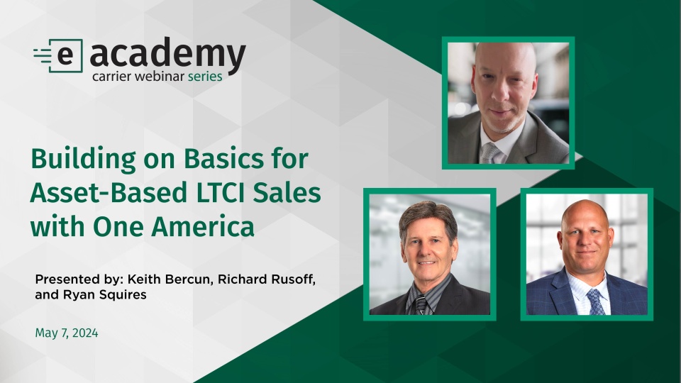 Building on the Basics for Asset-Based LTCI Sales from OneAmerica Financial