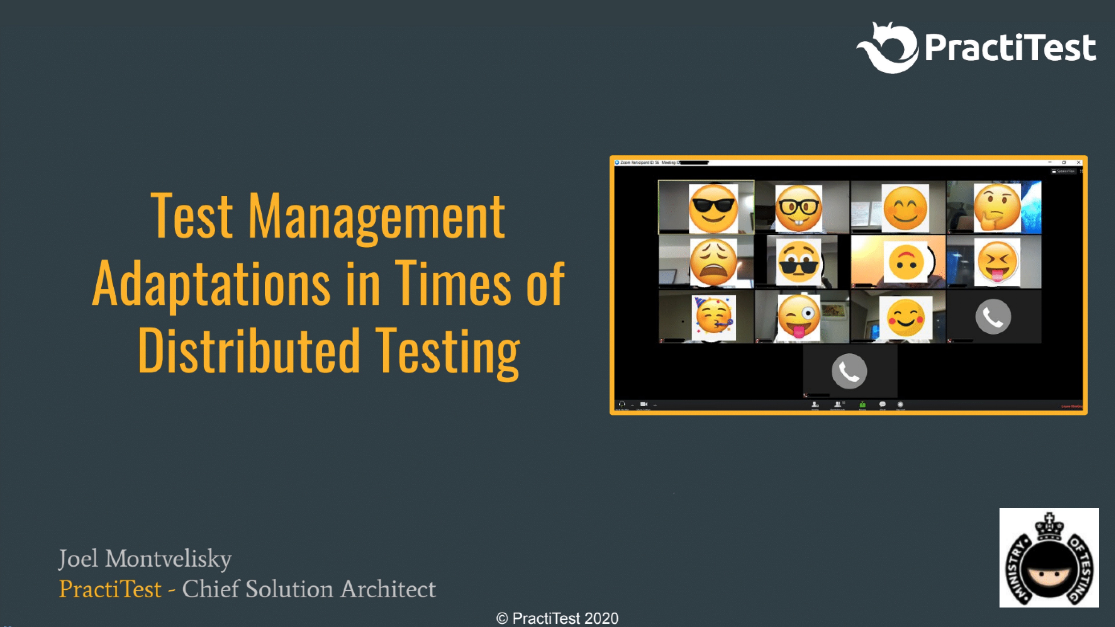 Test Management adaptations in times of Distributed Testing with Joel Montvelisky