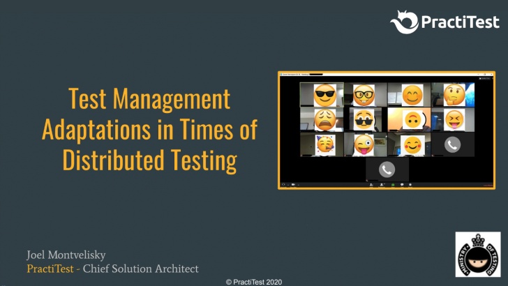 Test Management Adaptations in Times of Distributed Testing