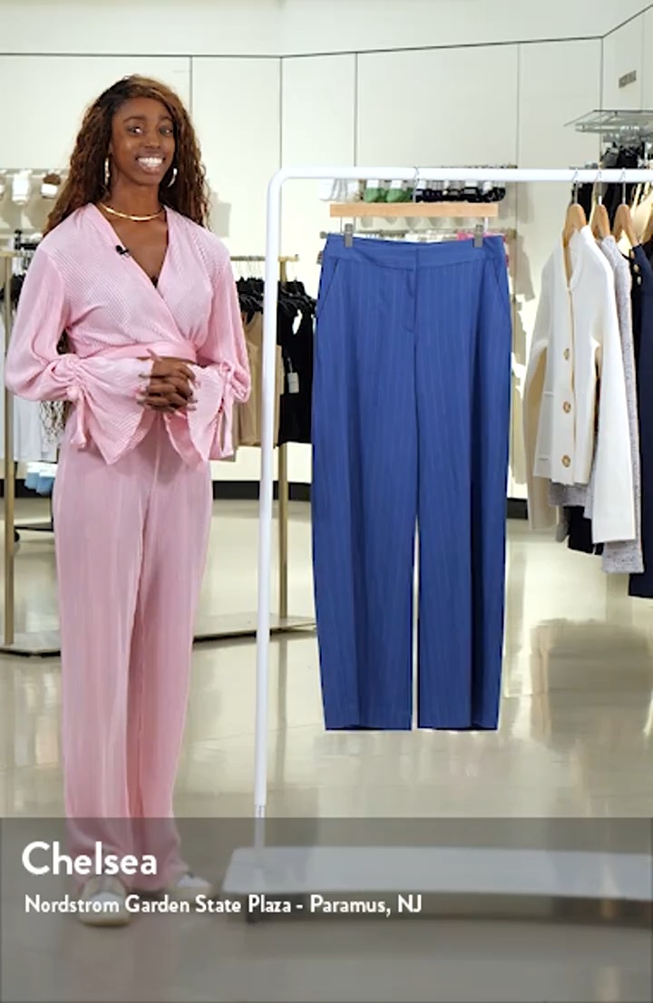 Tahari ASL Pinstripe Wide Leg Pants | Nordstrom