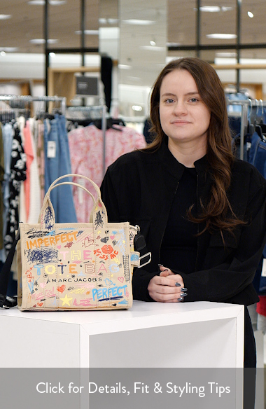 Marc Jacobs The Punk Scribble Small Canvas Tote Bag | Nordstrom