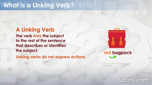 What Is a Linking Verb?